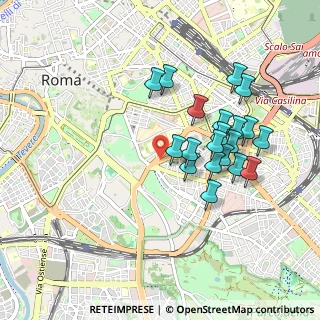 Mappa Via Ipponio, 00183 Roma RM, Italia (0.9065)