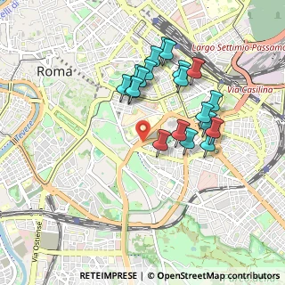 Mappa Monte Celio, 00184 Roma RM, Italia (0.896)