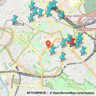 Mappa Monte Celio, 00184 Roma RM, Italia (1.35632)