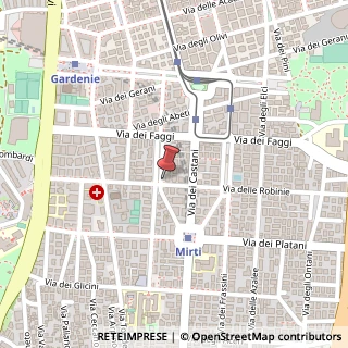 Mappa Via dei Noci,  28, 70015 Roma, Roma (Lazio)