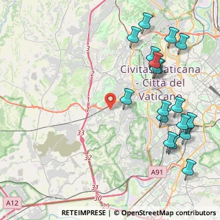 Mappa Via Deiva Marina, 00165 Roma RM, Italia (5.53278)