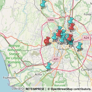 Mappa Via Deiva Marina, 00165 Roma RM, Italia (8.34706)