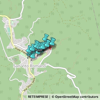 Mappa Via Porta Olevano, 00030 San Vito Romano RM, Italia (0.27857)