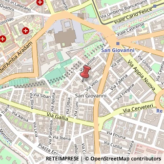 Mappa Via Amiterno, 8, 00183 Roma, Roma (Lazio)