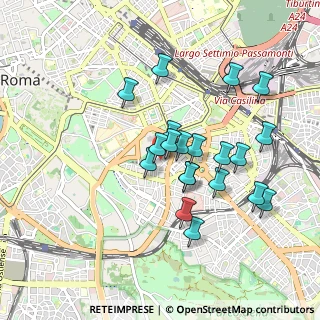 Mappa Via Amiterno, 00183 Roma RM, Italia (0.861)