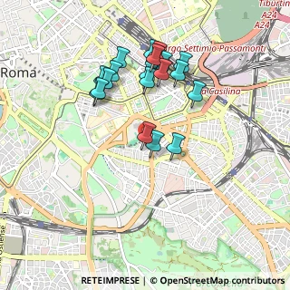 Mappa Via Amiterno, 00183 Roma RM, Italia (0.922)