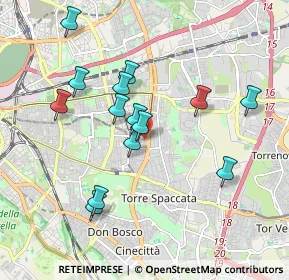 Mappa Via dei Sesami, 00172 Roma RM, Italia (1.87286)