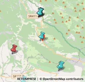 Mappa Via Cona, 00021 Affile RM, Italia (5.69333)