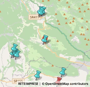 Mappa Via Cona, 00021 Affile RM, Italia (5.72091)