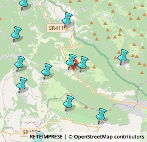 Mappa Via Cona, 00021 Affile RM, Italia (5.41)