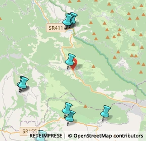 Mappa Via Cona, 00021 Affile RM, Italia (6.348)
