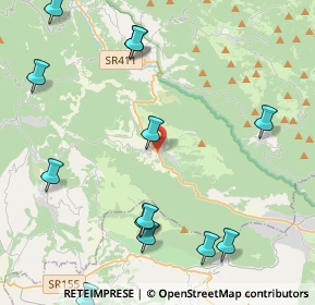 Mappa Via Cona, 00021 Affile RM, Italia (5.78308)