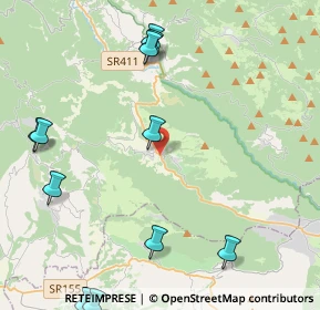 Mappa Via Cona, 00021 Affile RM, Italia (6.70571)