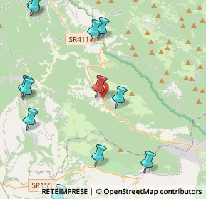 Mappa Via Cona, 00021 Affile RM, Italia (5.8325)