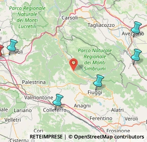Mappa Via Cona, 00021 Affile RM, Italia (42.05412)