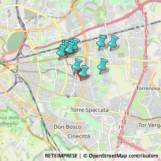 Mappa Via delle Salvinie, 00172 Roma RM, Italia (1.45417)