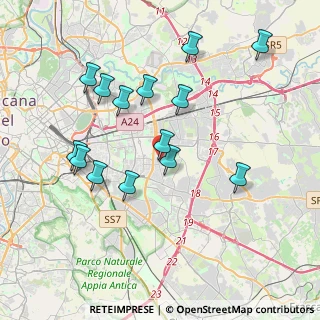 Mappa Via Simone da Genova, 00172 Roma RM, Italia (4.03286)