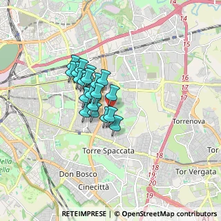Mappa Via Simone da Genova, 00172 Roma RM, Italia (1.2195)