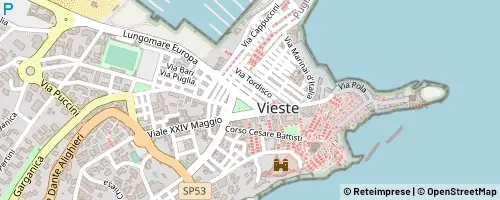 Mappa Vieste