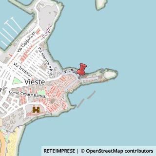 Mappa Via Carlo Mafrolla, 32, 71019 Vieste, Foggia (Puglia)