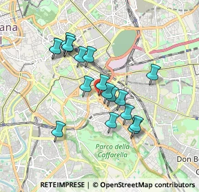 Mappa Via Tuscolana, 00183 Roma RM, Italia (1.62778)