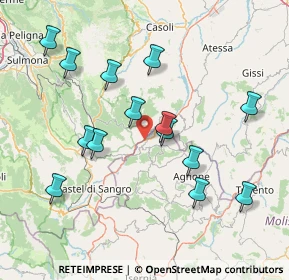Mappa 86080 Sant'Angelo del Pesco IS, Italia (16.41643)