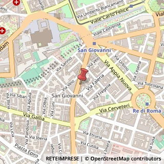 Mappa Via Magnagrecia, 65, 00183 Roma, Roma (Lazio)