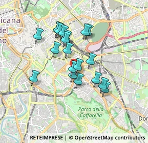 Mappa Via Veio, 00183 Roma RM, Italia (1.5335)