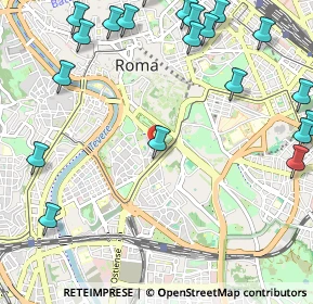 Mappa Via della Fonte di Fauno, 00153 Roma RM, Italia (1.599)