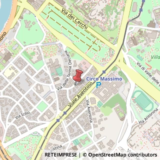 Mappa Via della Fonte di Fauno, 6/A, 00153 Roma, Roma (Lazio)
