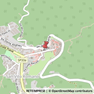 Mappa Borgo Mario Theodoli, 22, 00030 San Vito Romano, Roma (Lazio)