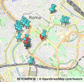 Mappa Viale Aventìno, 00153 Roma RM, Italia (1.0875)