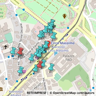 Mappa Viale Aventìno, 00153 Roma RM, Italia (0.10741)