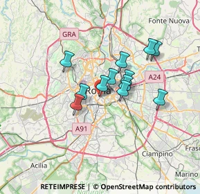 Mappa Viale Aventìno, 00153 Roma RM, Italia (5.27333)