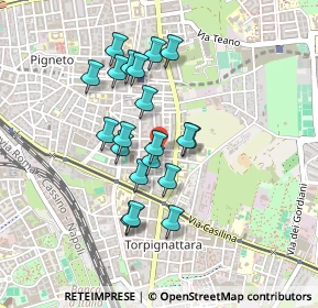 Mappa Via della Marranella, 00177 Roma RM, Italia (0.392)