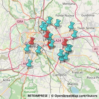 Mappa Piazza Pio Pecchiai, 00172 Roma RM, Italia (6.56263)