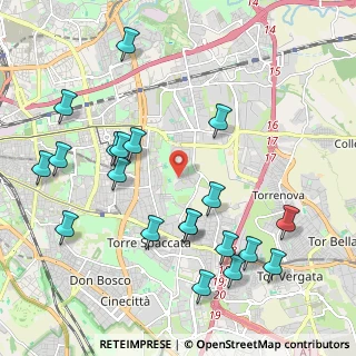 Mappa Via Gadola Luigi, 00155 Roma RM, Italia (2.4905)
