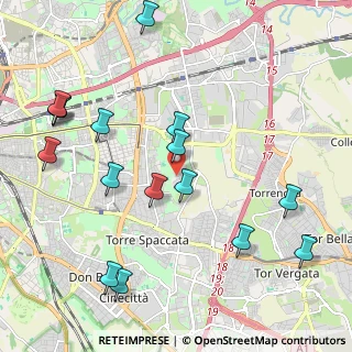 Mappa Via Gadola Luigi, 00155 Roma RM, Italia (2.58438)