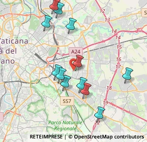 Mappa Via Valentino Banal, 00177 Roma RM, Italia (4.03)