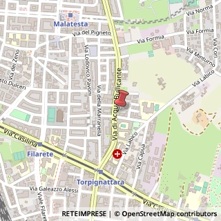 Mappa Via Policastro, 7, 00177 Roma, Roma (Lazio)