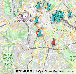 Mappa Largo Bernardino da Feltre, 00153 Roma RM, Italia (2.31833)