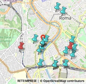 Mappa Largo Bernardino da Feltre, 00153 Roma RM, Italia (1.047)