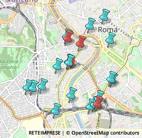 Mappa Largo Bernardino da Feltre, 00153 Roma RM, Italia (1.057)