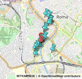 Mappa Largo Bernardino da Feltre, 00153 Roma RM, Italia (0.5755)
