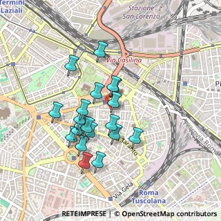 Mappa Via Voghera, 00183 Roma RM, Italia (0.413)