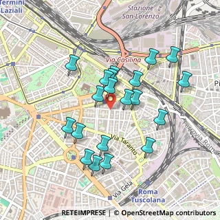 Mappa Via Voghera, 00183 Roma RM, Italia (0.451)
