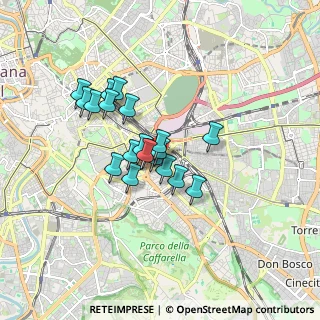 Mappa Via Voghera, 00183 Roma RM, Italia (1.3295)