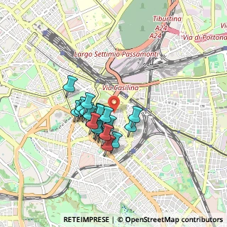 Mappa Via Voghera, 00183 Roma RM, Italia (0.648)