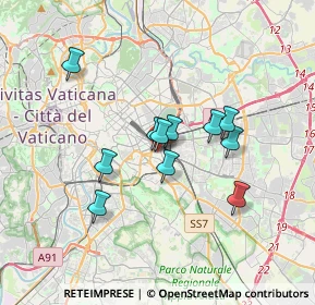 Mappa Via Voghera, 00183 Roma RM, Italia (2.89545)