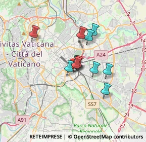 Mappa Via Voghera, 00183 Roma RM, Italia (2.59636)